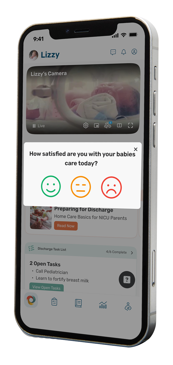 Pulse simple survey on phone screen