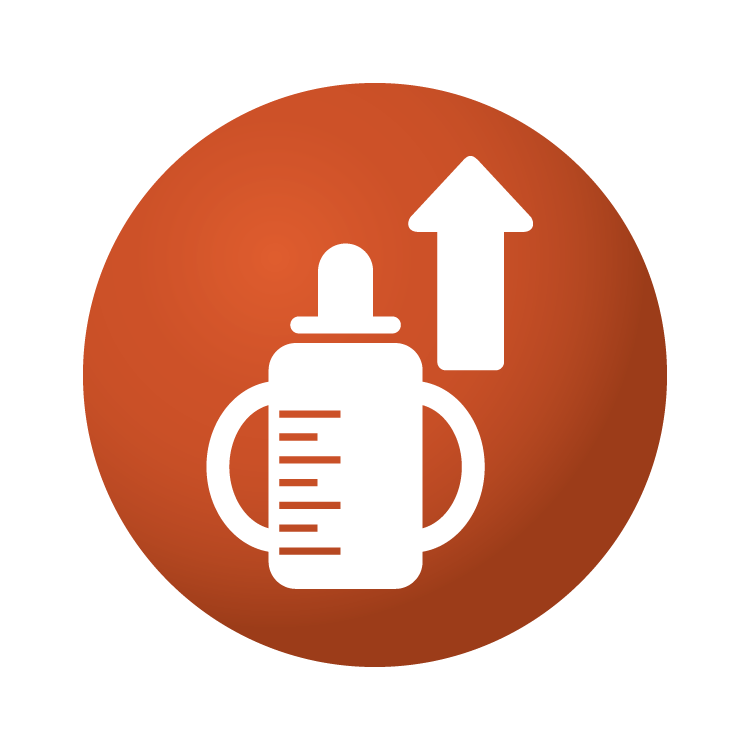 increased milk icon